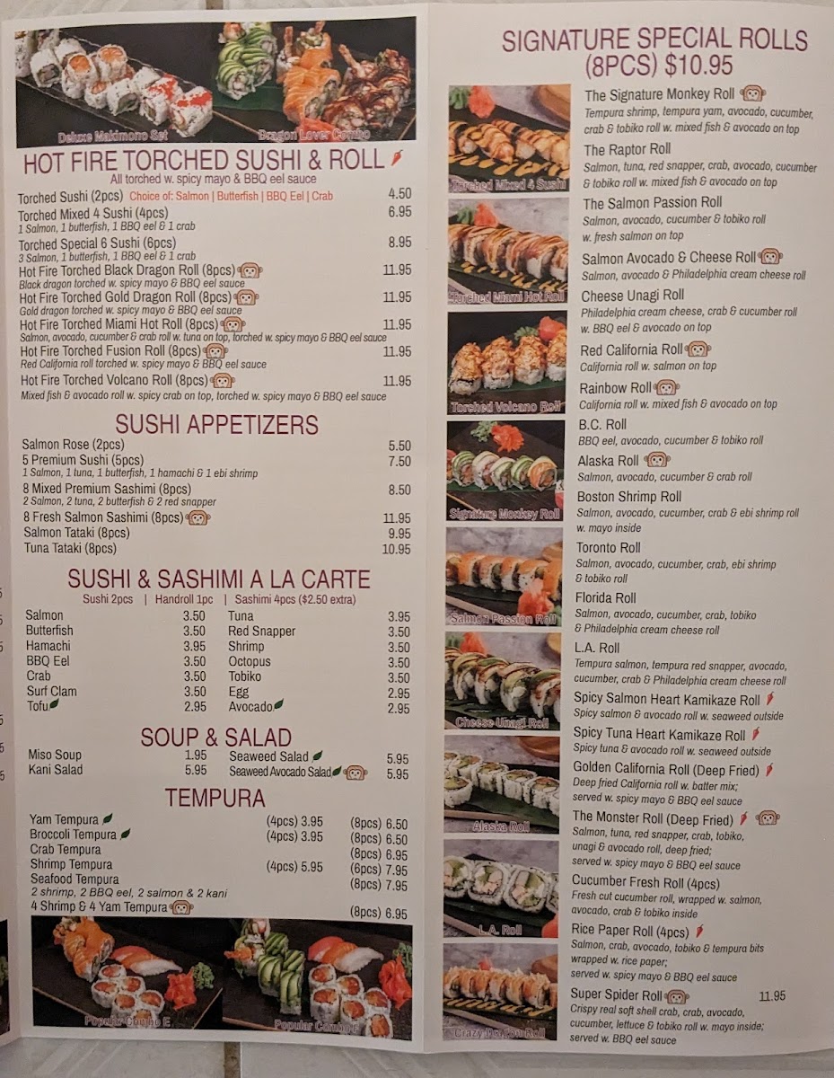 Menu Monkey Sushi North York-10