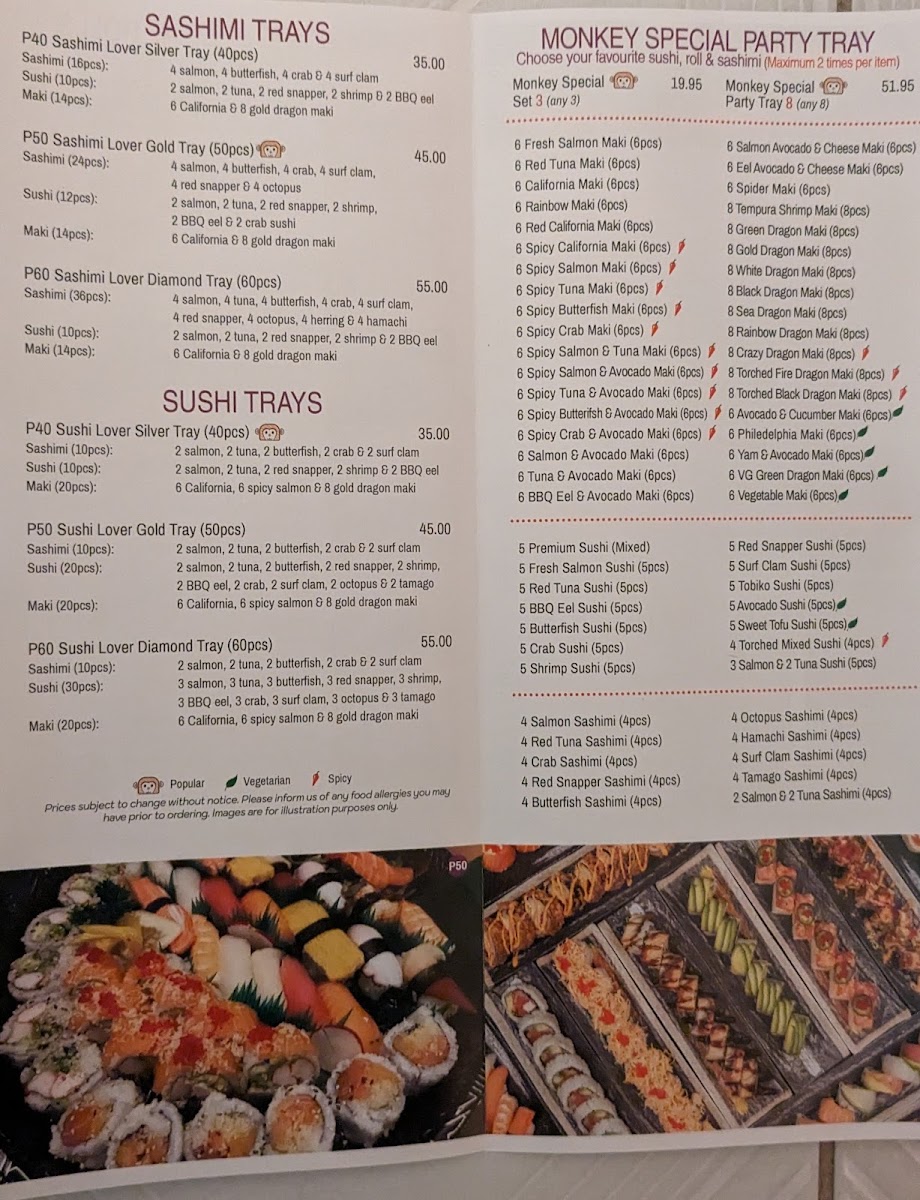 Menu Monkey Sushi North York-3