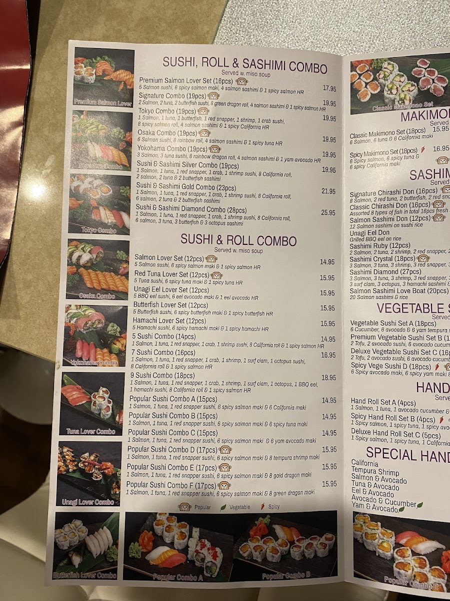 Menu Monkey Sushi North York-6
