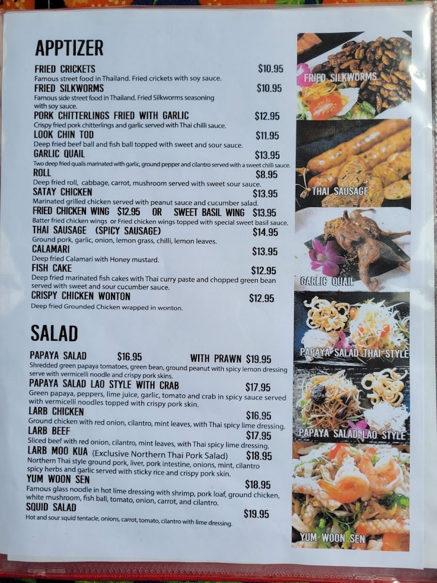 Menu Monkey Thai Restaurant & Bar-5