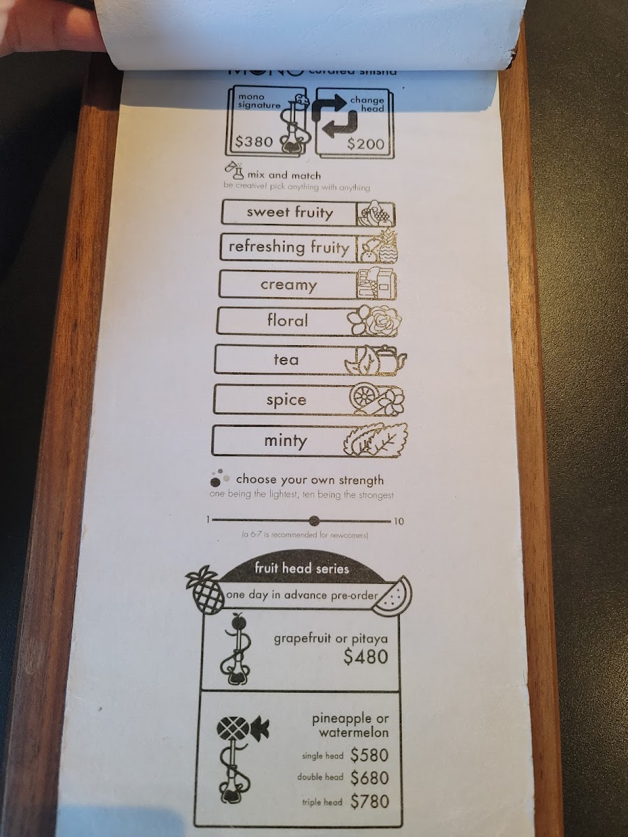 Menu Mono Lab-9