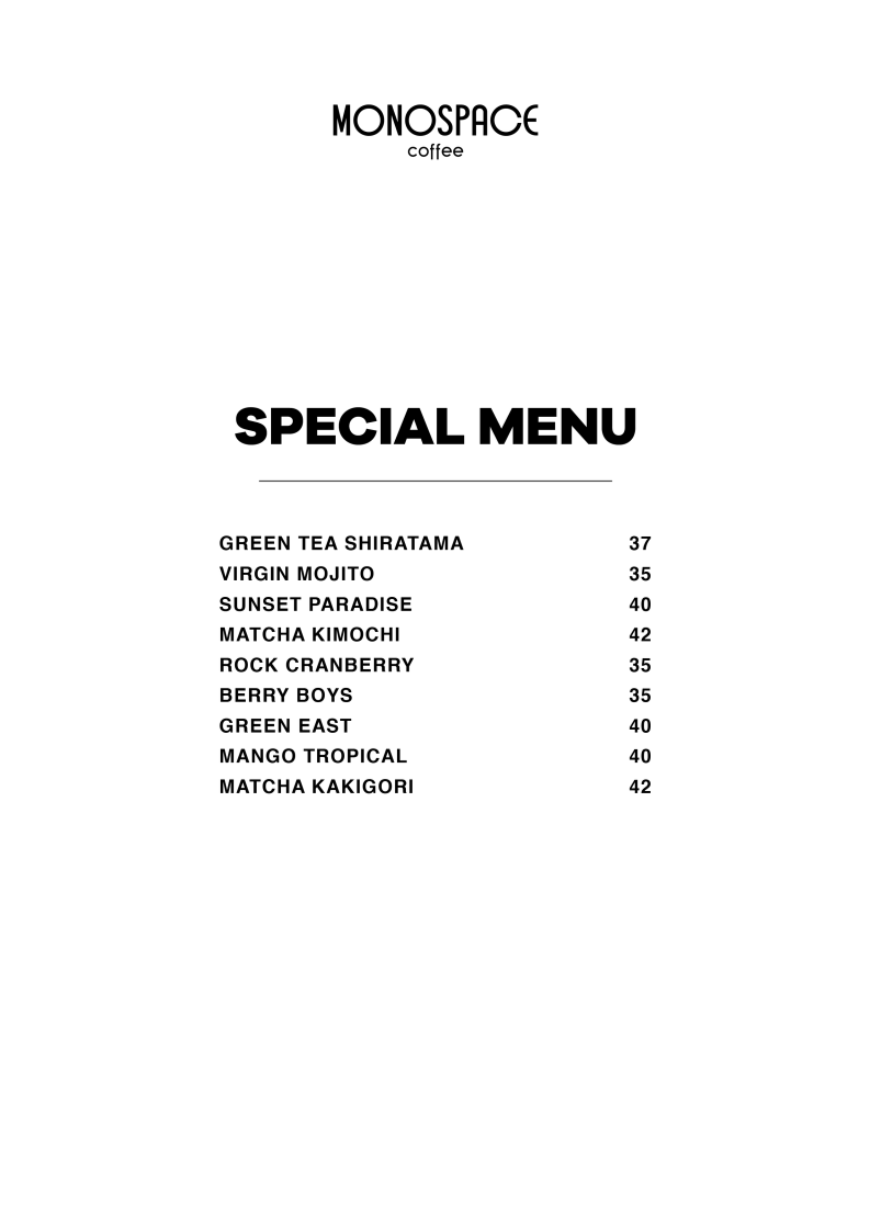 Menu Monospace Coffee-3