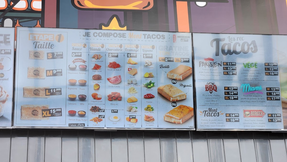 Menu Mont Tacos - Place Viau-1