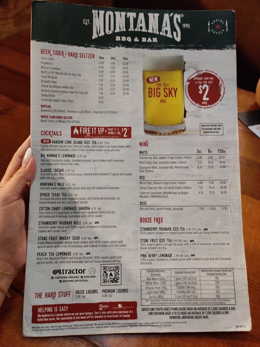 Menu Montana’S Bbq & Bar-8
