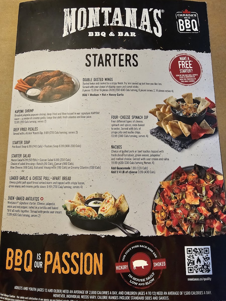 Menu Montana’S Bbq & Bar-9