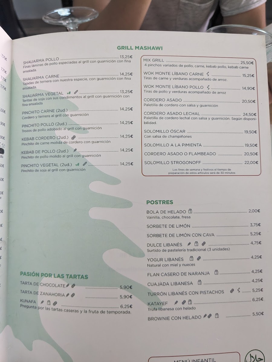 Menu Monte Líbano-7