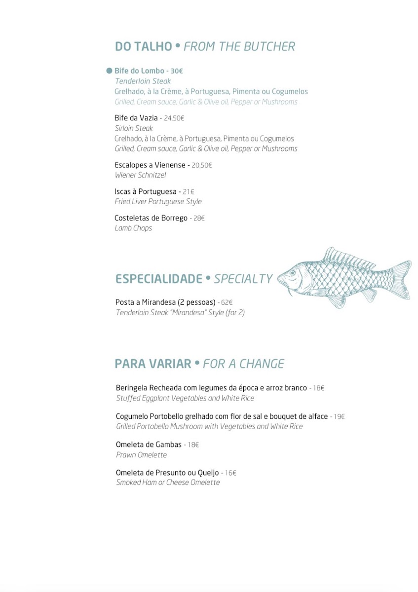 Menu Monte Mar Lisboa - Restaurante-4