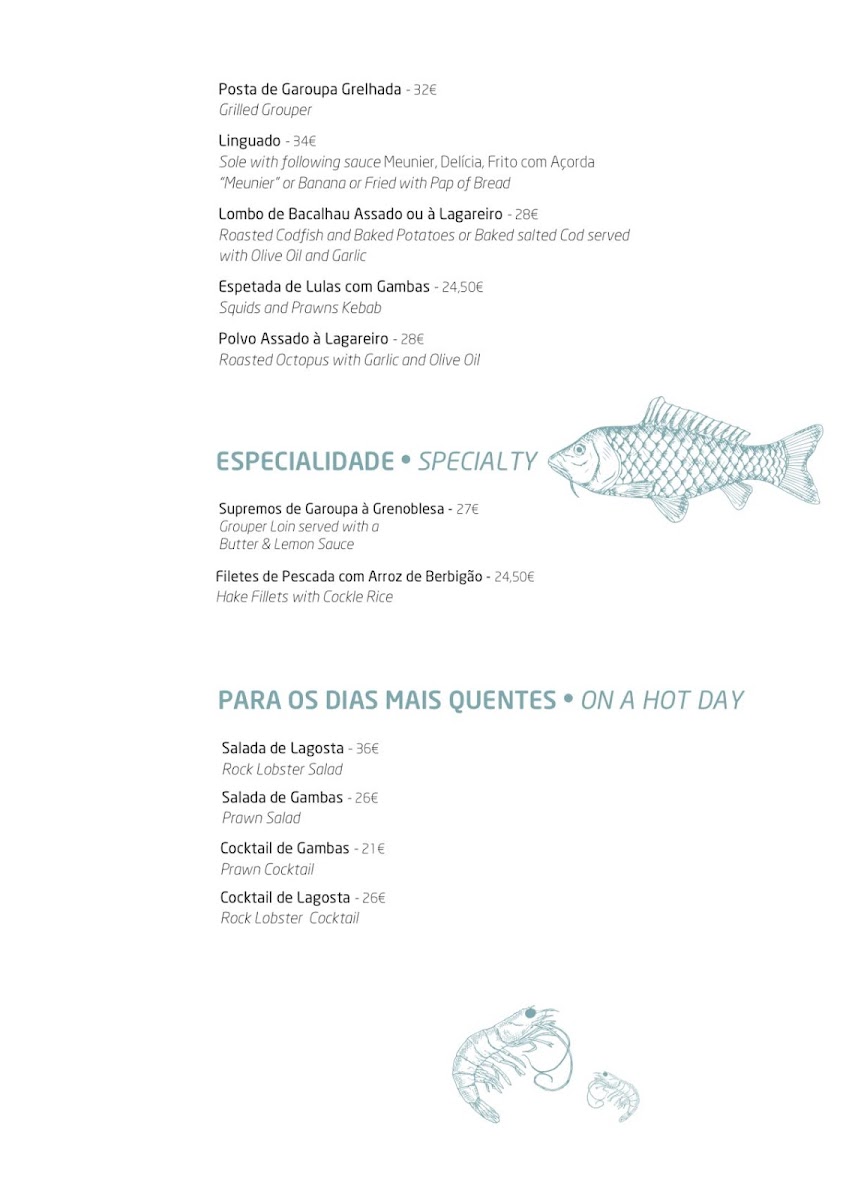 Menu Monte Mar Lisboa - Restaurante-5