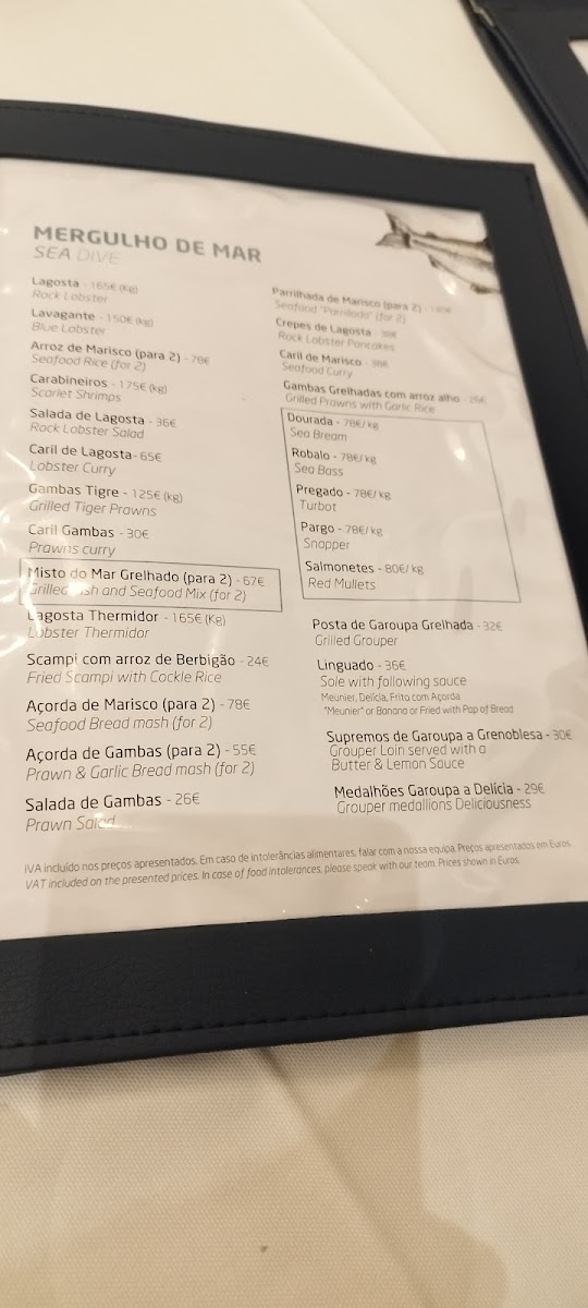 Menu Monte Mar Lisboa - Restaurante-8
