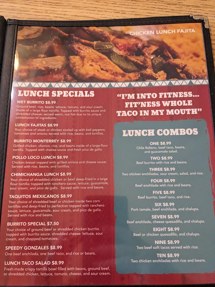 Menu Monterrey Mexican Bar & Grill-3