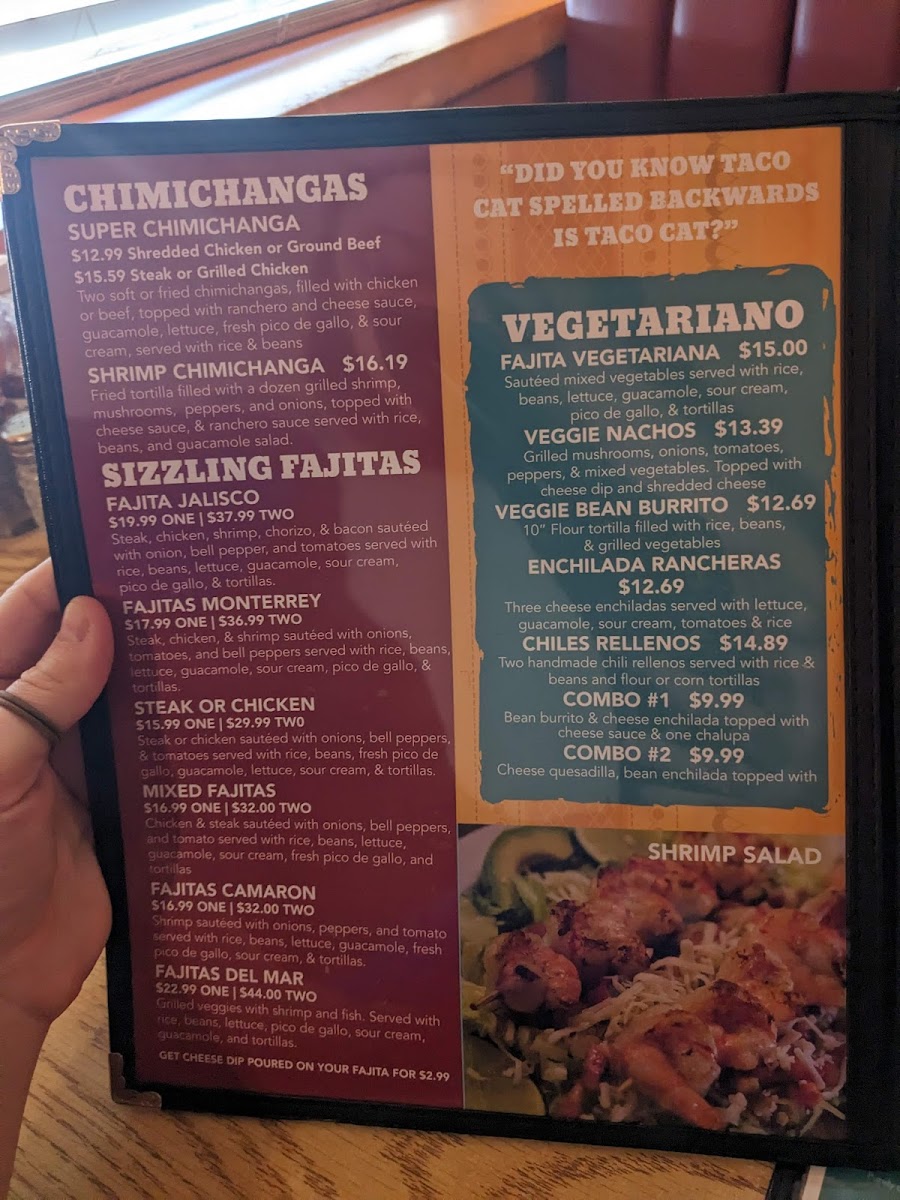 Menu Monterrey Mexican Bar & Grill-5