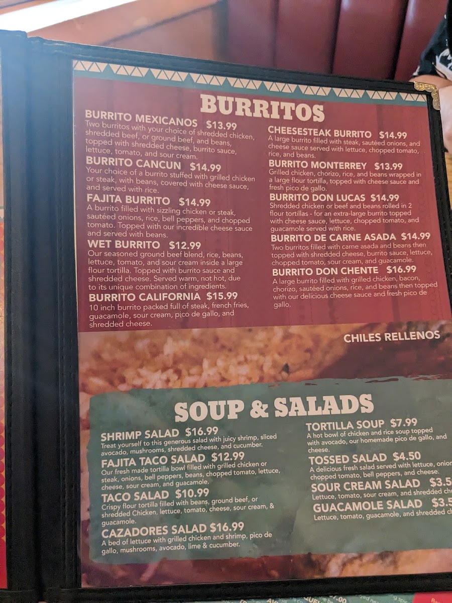 Menu Monterrey Mexican Bar & Grill-8