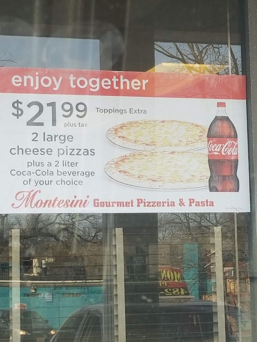 Menu Montesini Gourmet Pizzeria & Pasta-3