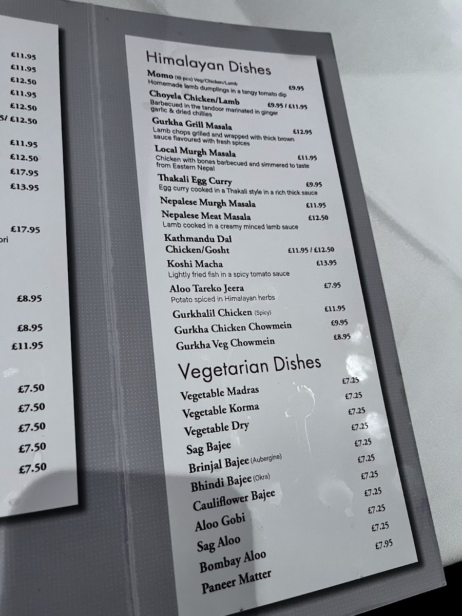 Menu Montys Nepalese Cuisine-10