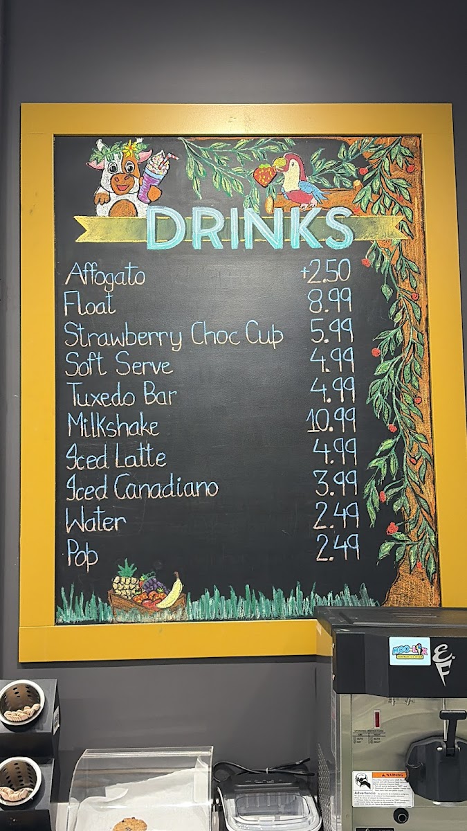 Menu Moo-Lix Ice Cream Shop-8