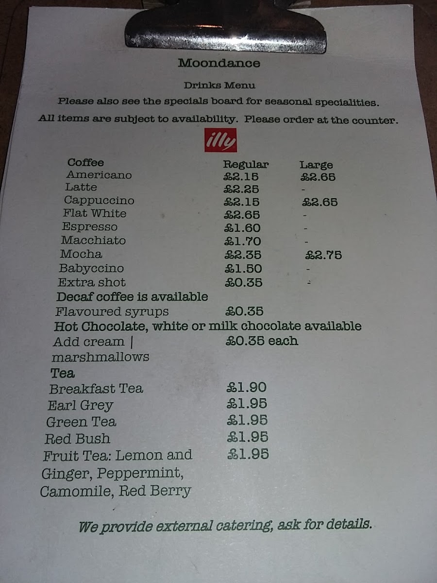 Menu Moondance Cafe-6