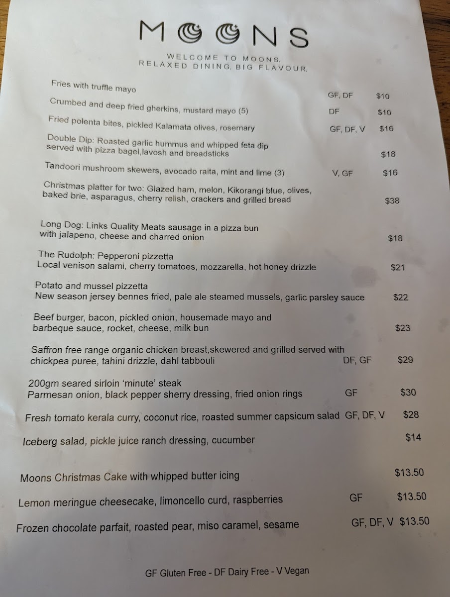 Menu Moons Restaurant And Bar-6