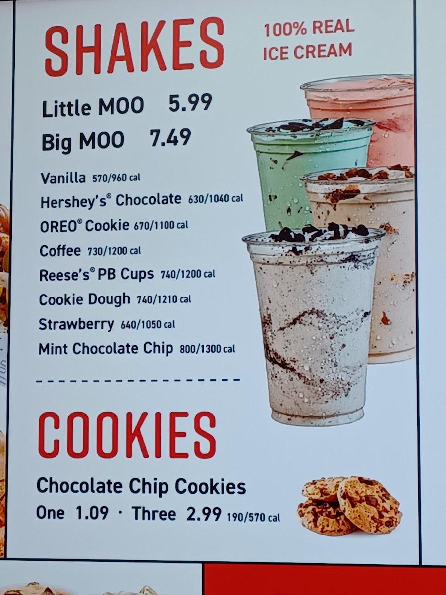 Menu Mooyah Burgers, Fries & Shakes-1