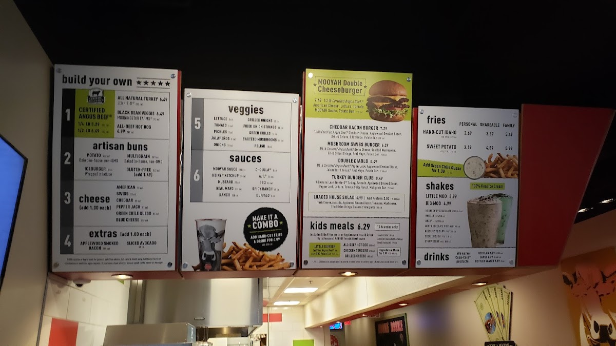 Menu Mooyah Burgers, Fries & Shakes-10