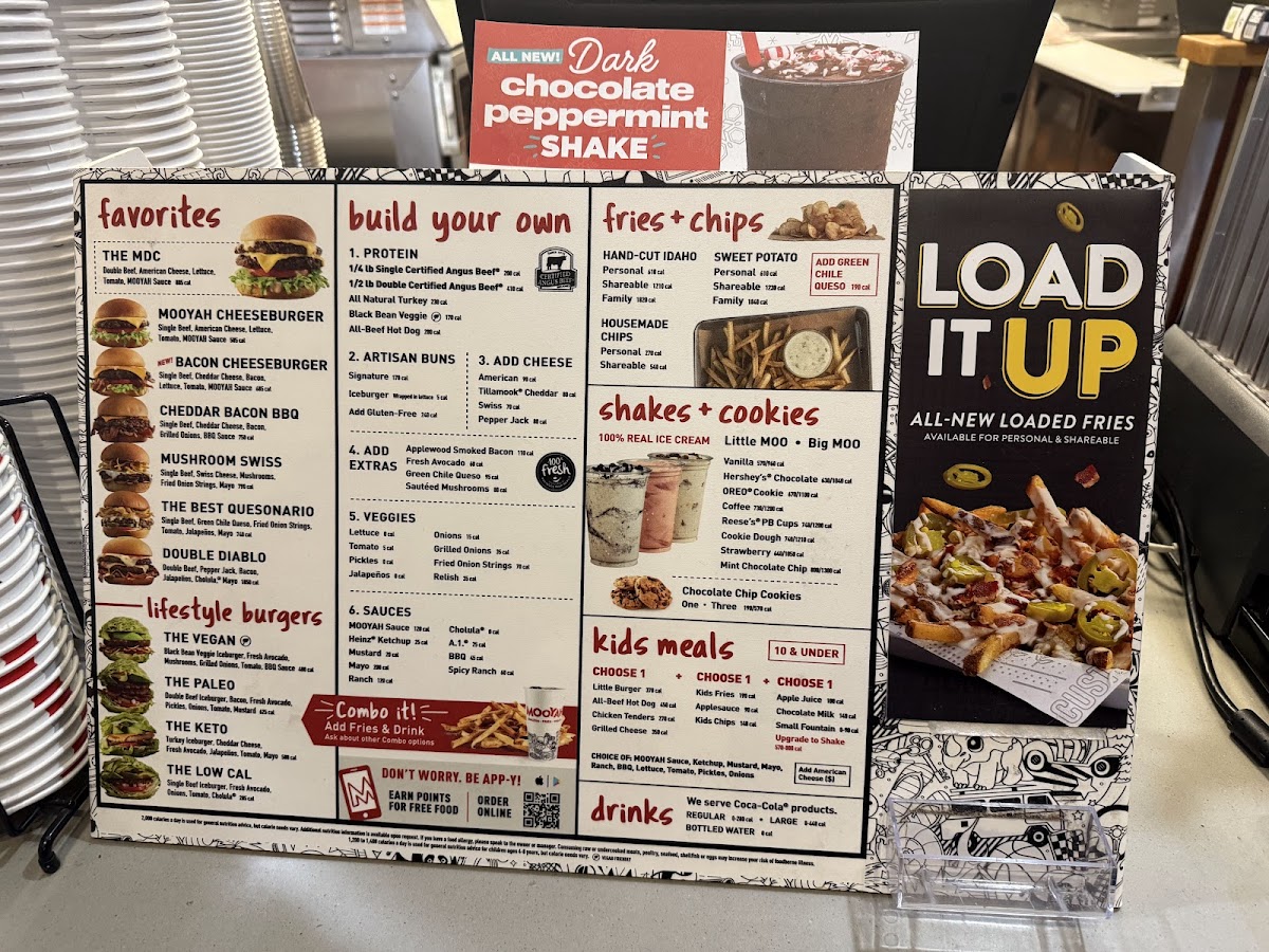 Menu Mooyah Burgers, Fries & Shakes-2