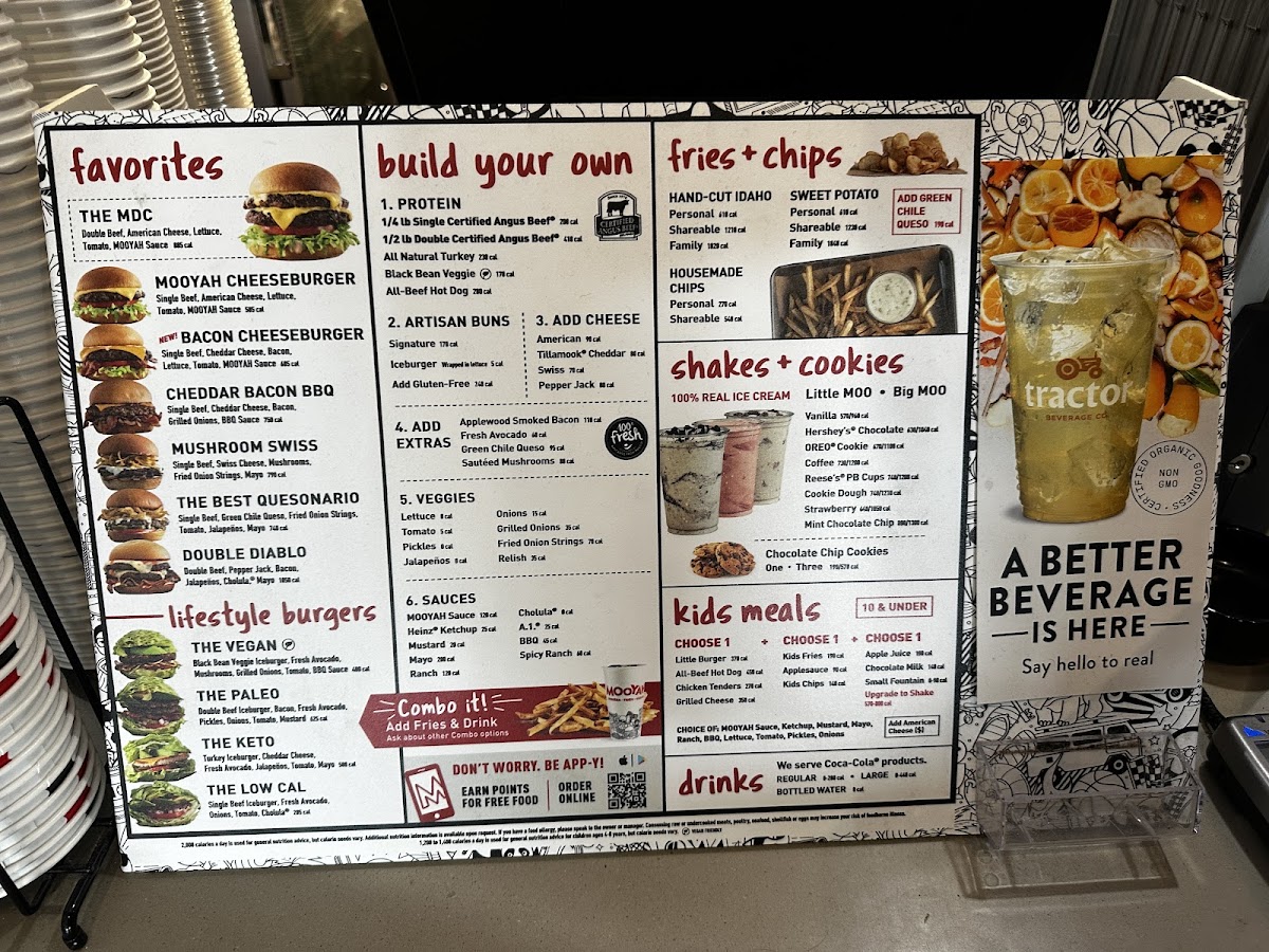 Menu Mooyah Burgers, Fries & Shakes-3
