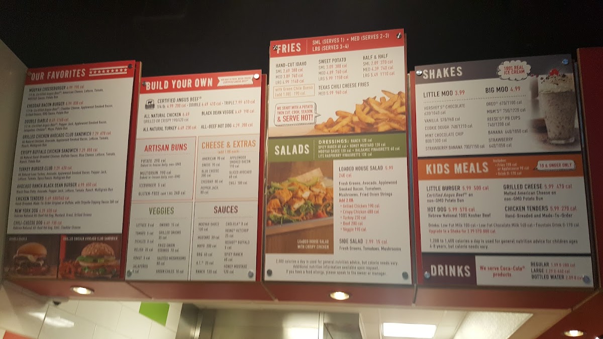 Menu Mooyah Burgers, Fries & Shakes-6