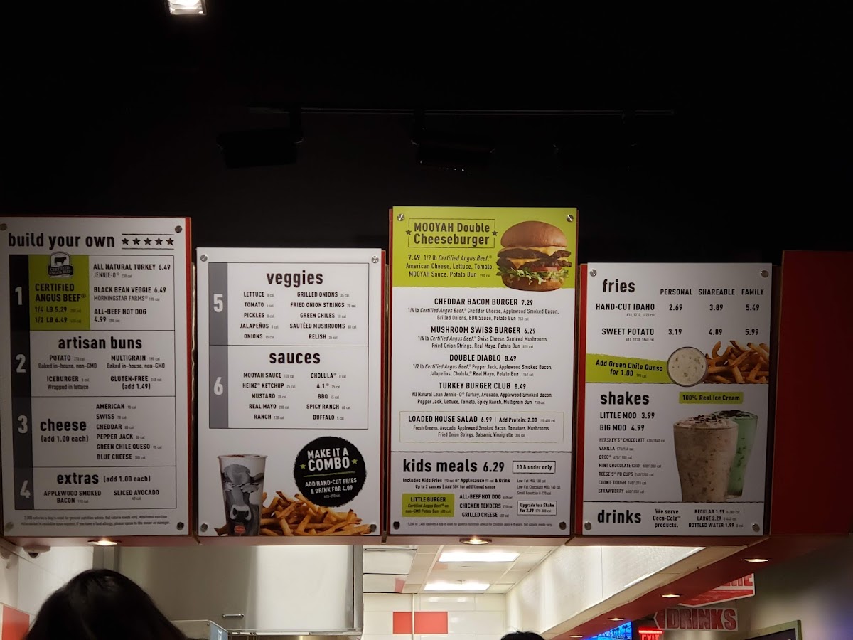 Menu Mooyah Burgers, Fries & Shakes-7