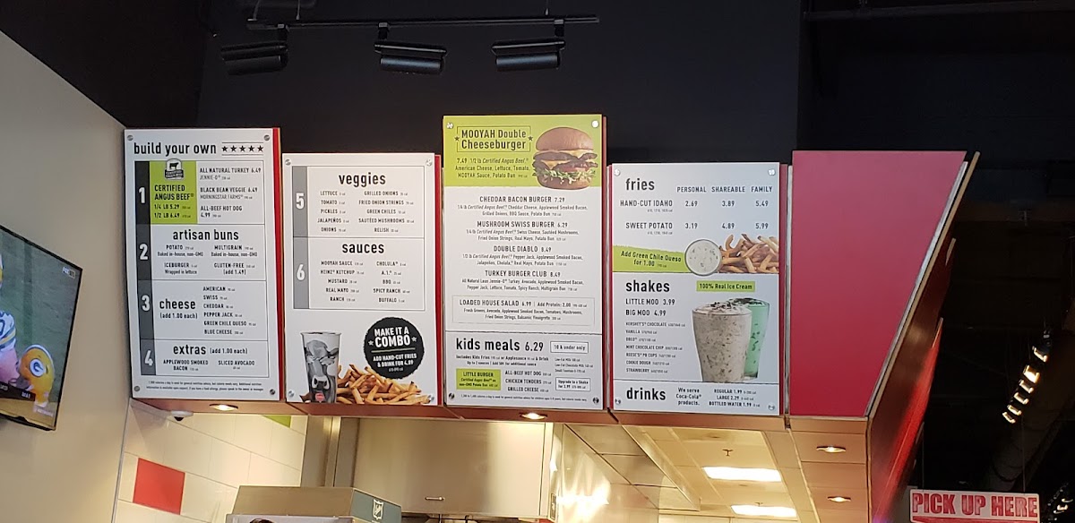 Menu Mooyah Burgers, Fries & Shakes-8