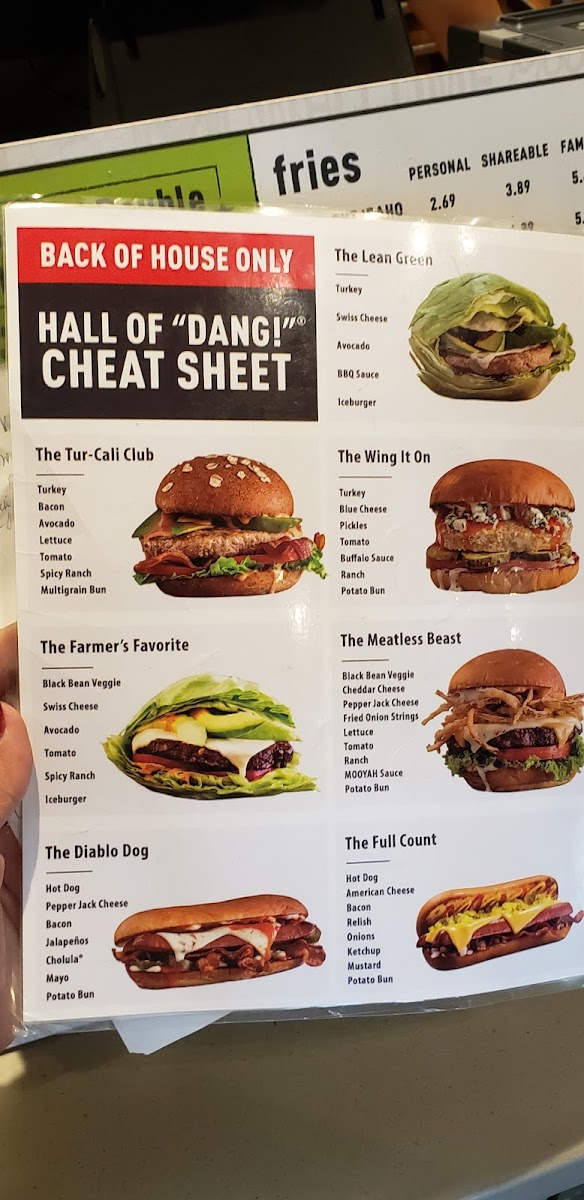 Menu Mooyah Burgers, Fries & Shakes-9