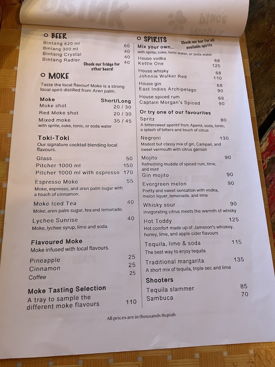 Menu Mopi's Place-6
