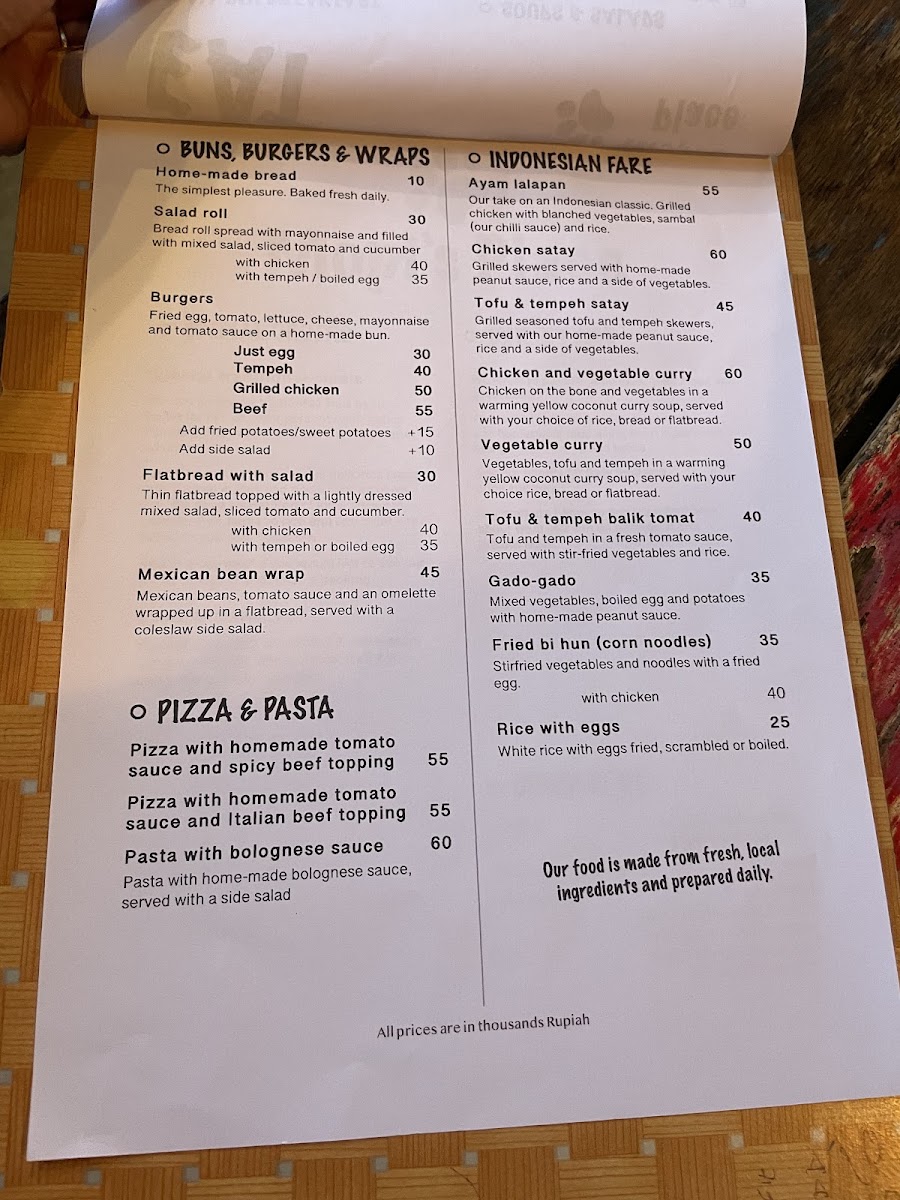 Menu Mopi's Place-9