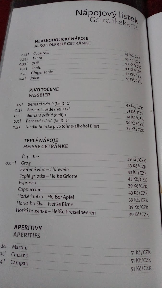 Menu Morávkovi Restaurace U Karlů-5