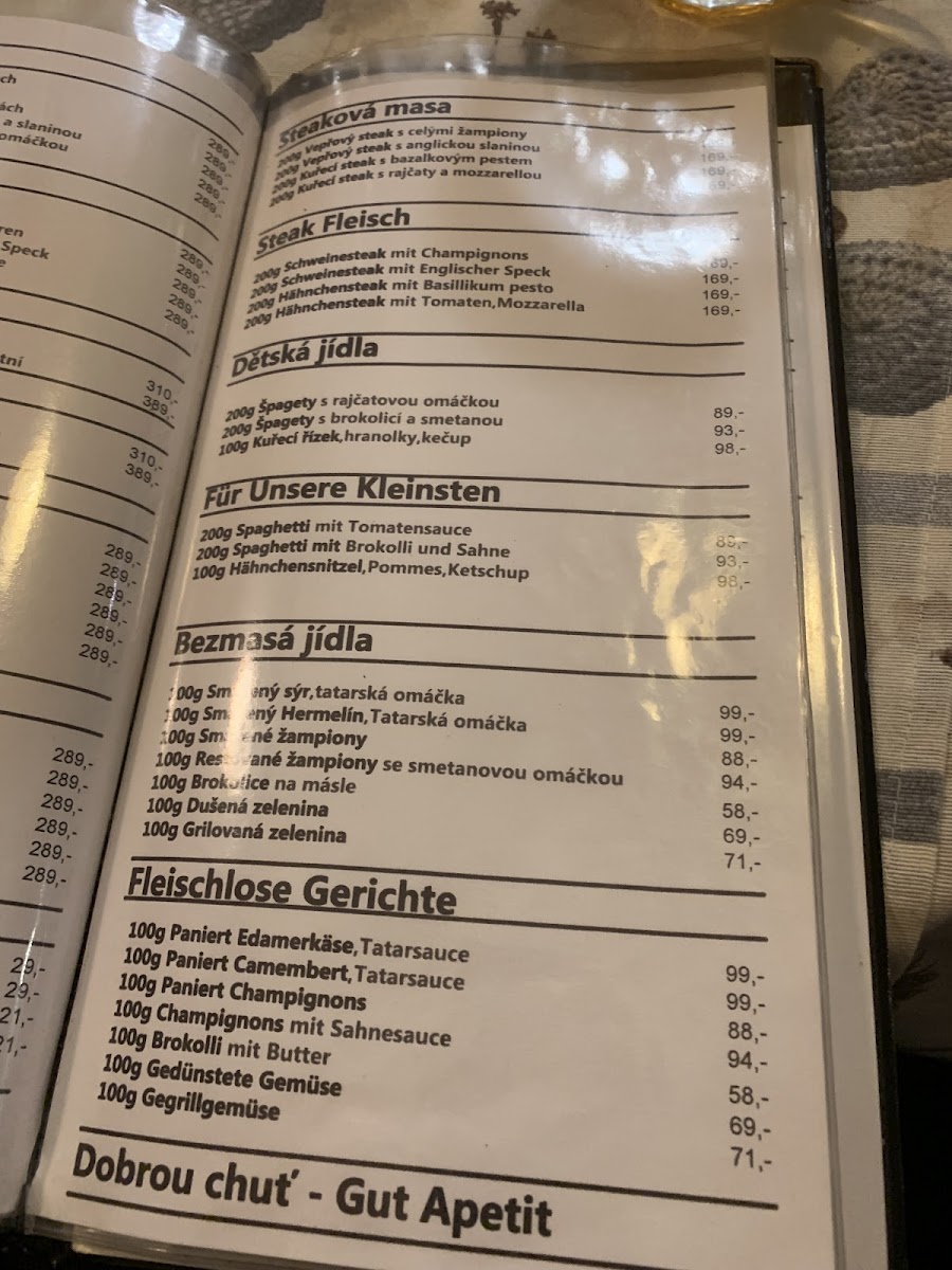 Menu Morávkovi Restaurace U Karlů-6