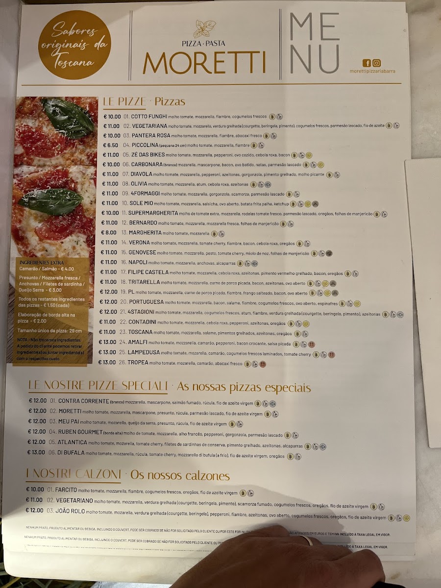 Menu Moretti - Piacere Di Mangiare-2