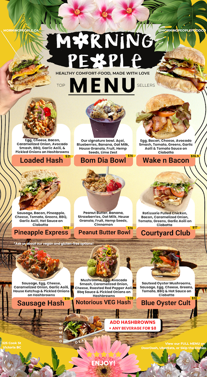 Menu Morning People-1