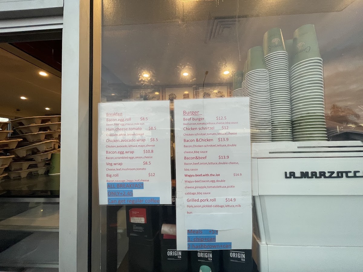 Menu Morning Sydney-4