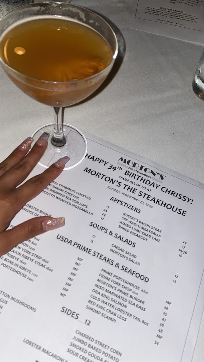 Menu Morton's The Steakhouse-10