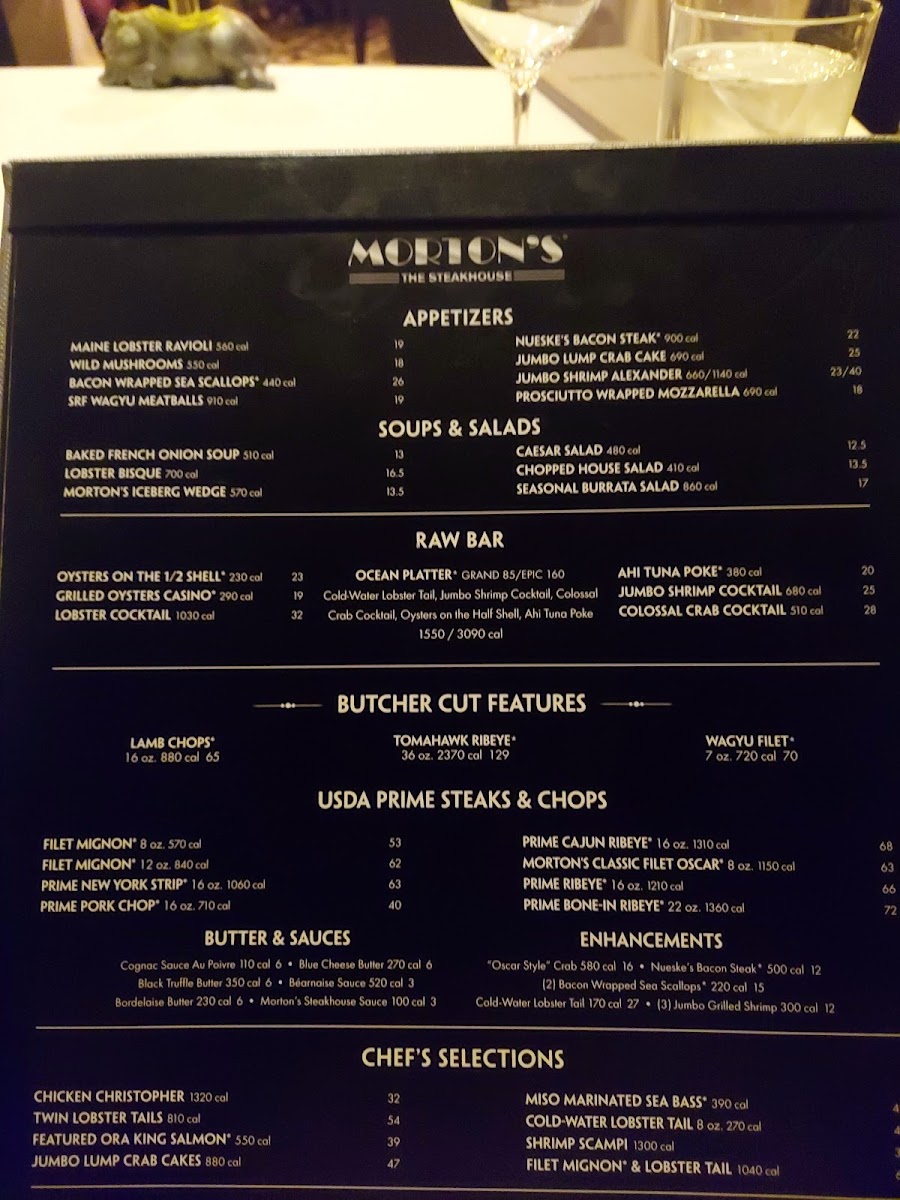 Menu Morton's The Steakhouse-5