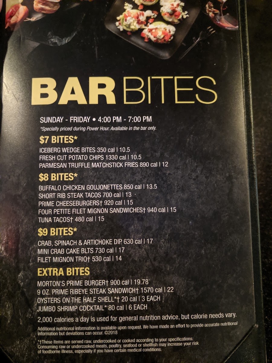 Menu Morton's The Steakhouse-6