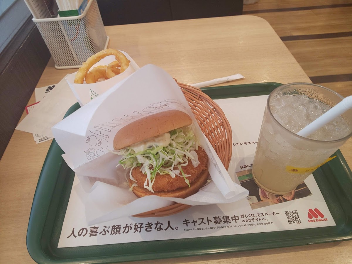 Mos Burger - Nagaokakyo Station-6
