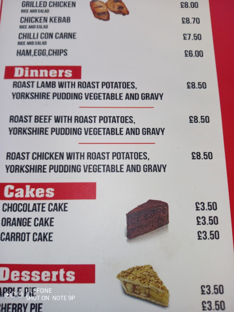 Menu Mo's Cafe-1