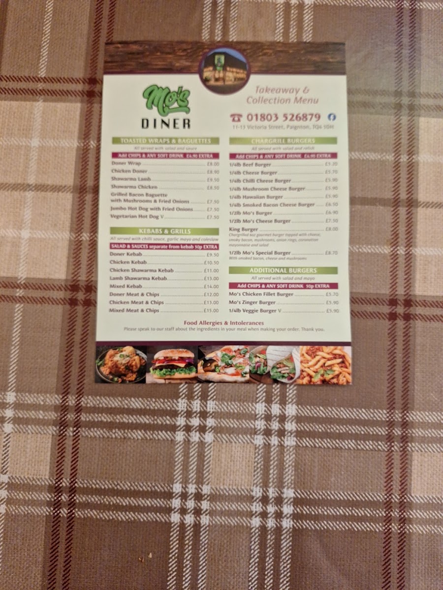 Menu Mo's Diner-2