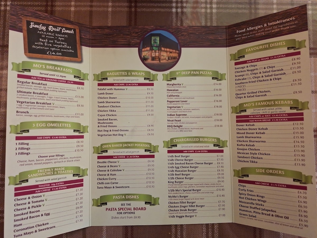 Menu Mo's Diner-6