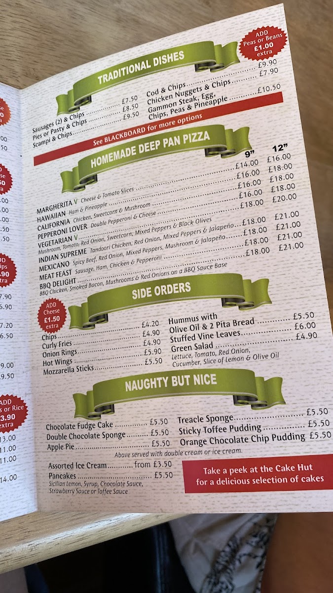 Menu Mo's Diner-8
