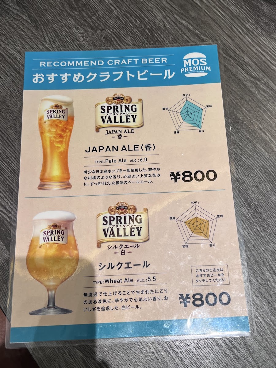Menu Mos Premium Sakuragicho Crossgate-9