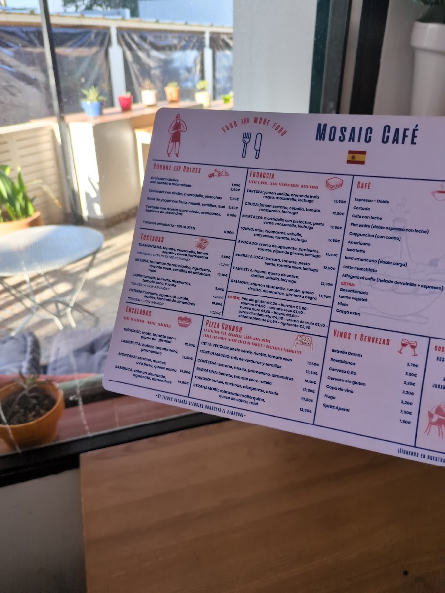 Menu Mosaic Café-3