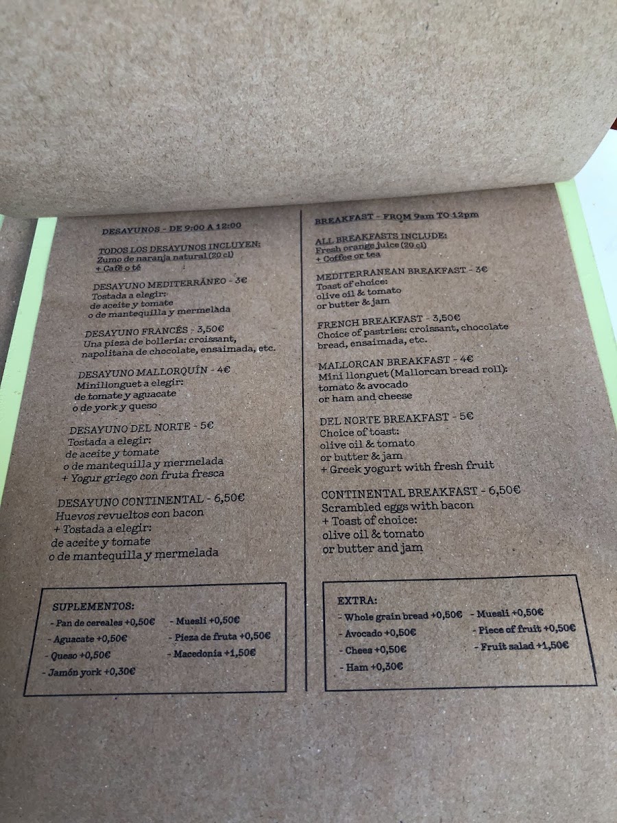 Menu Mosaic Café-6