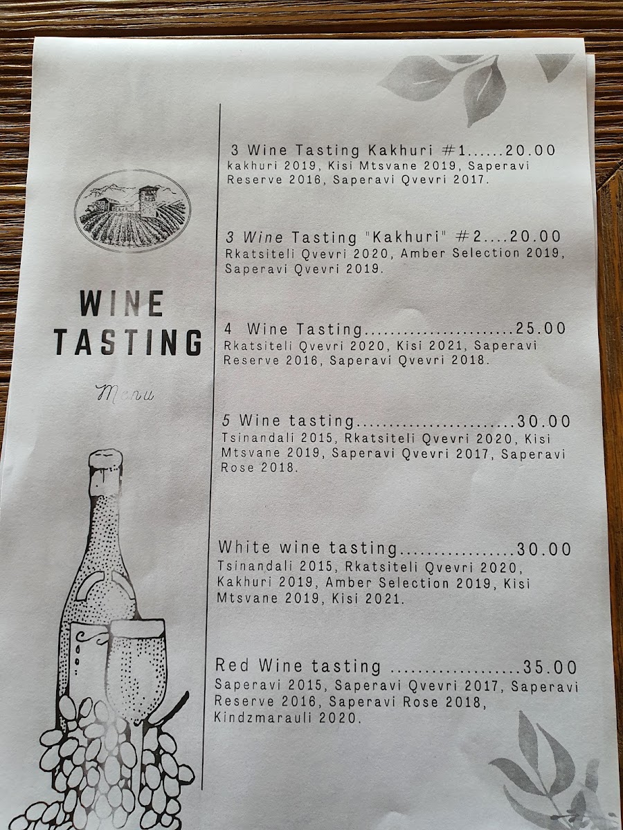 Menu Mosmieri Kakheti Wine Center-2