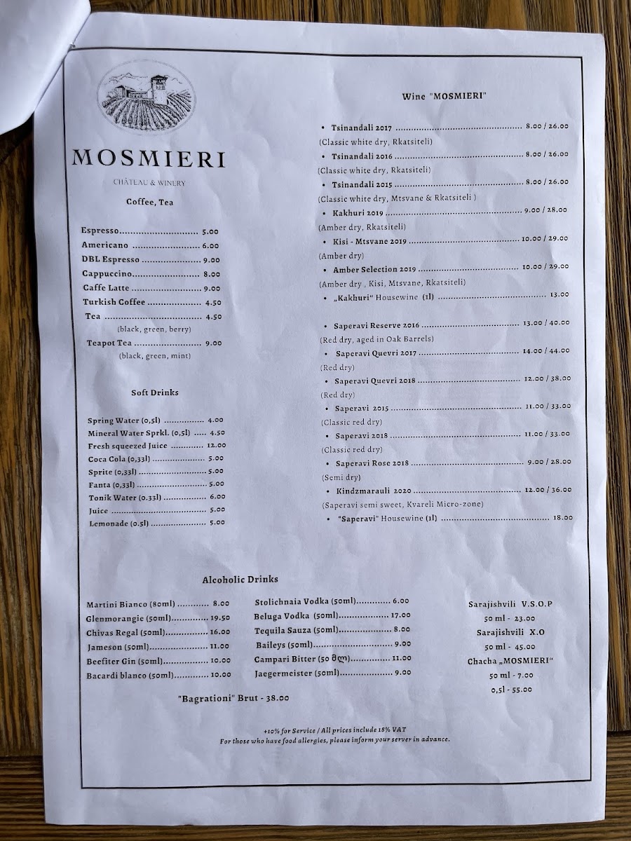 Menu Mosmieri Kakheti Wine Center-3