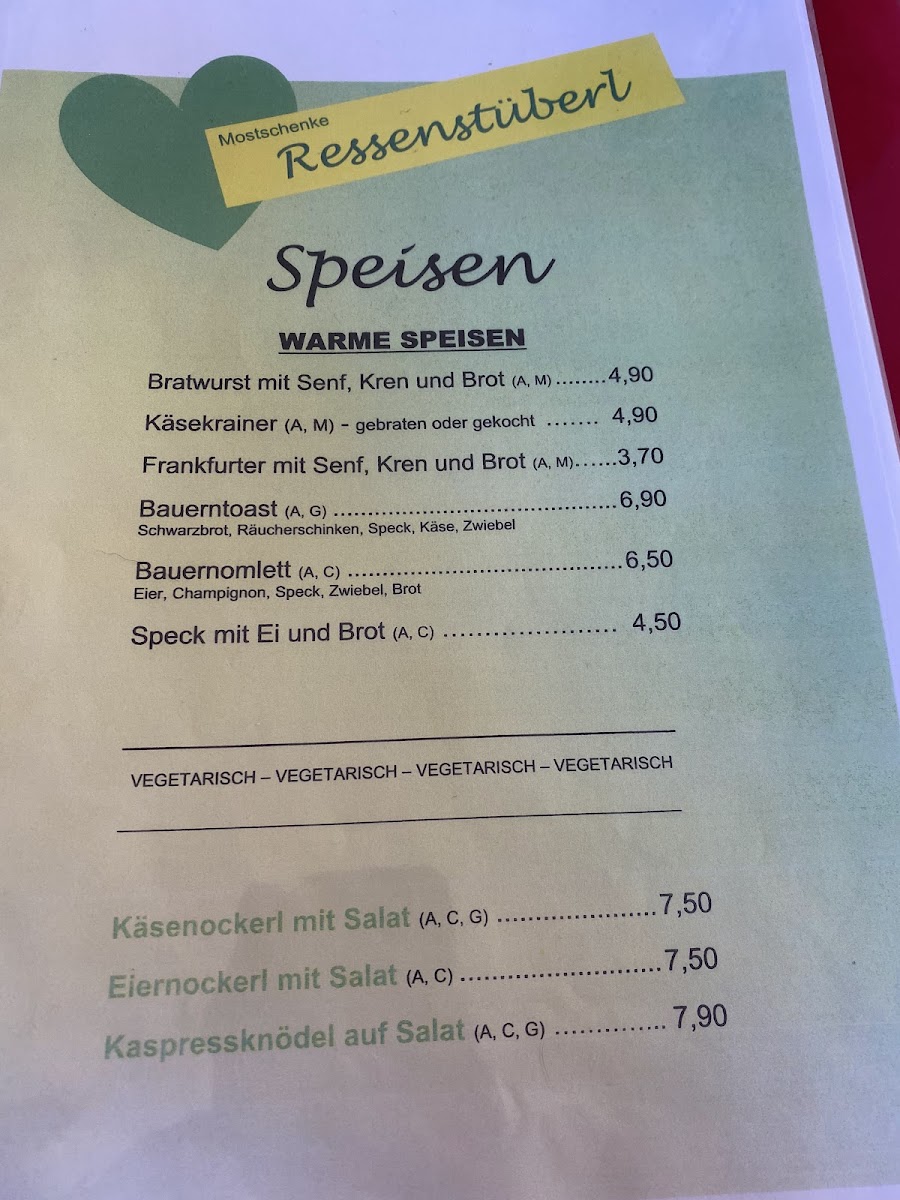 Menu Mostschenke Ressenstüberl-10